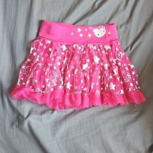 Preowned Hello Kitty Girls Tutu Skirt – Size XS (4/5), Fuchsia Wish